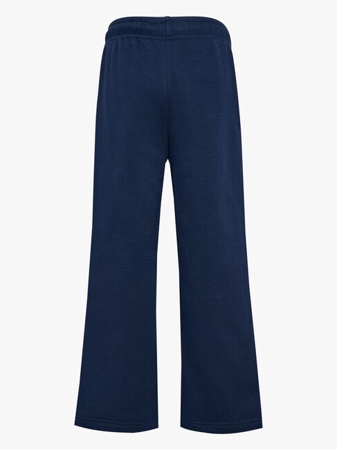 Hummel JR Wide Leg Pintug Bukser, Dress Blue