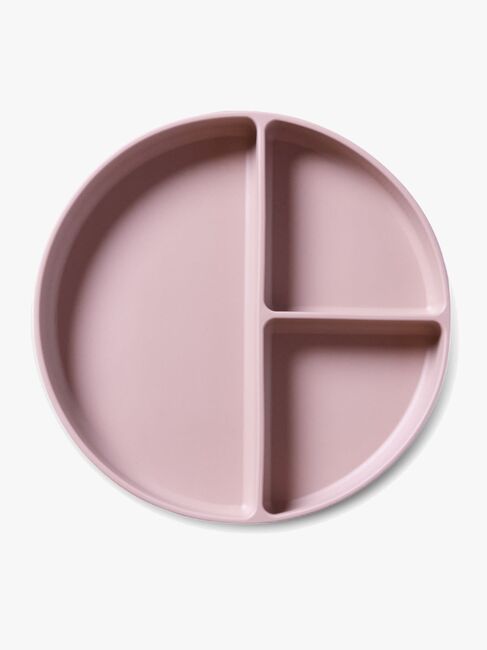 nuuroo Mingo Delt Tallerken Silikon, Woodrose
