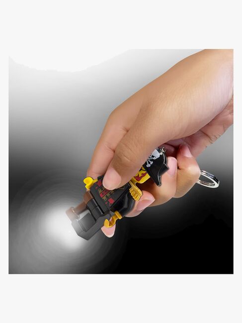 LEGO® Ikonisk Kaptein Brickbeard Nøkkelring med LED-lys