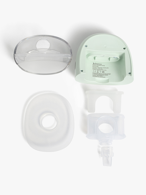 Beemoo CARE Wearable Slim Elektrisk Brystpumpe Singel, Soft Green