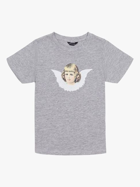 Luca & Lola Angel Topp 2-pack, Grey Melange
