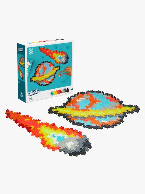 Plus-Plus Puzzle By Number Verdensrommet 500 Deler