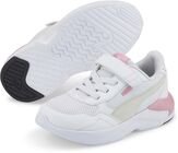 Puma X-Ray Speed Lite AC PS Sneaker, Puma White/Nimbus Cloud/Festival Fuchsia/Prism Pink