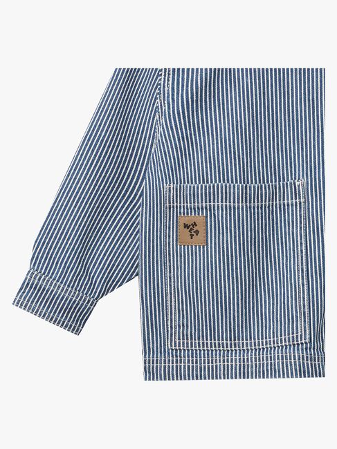Wheat Cole Overtreksskjorte, Denim Stripe