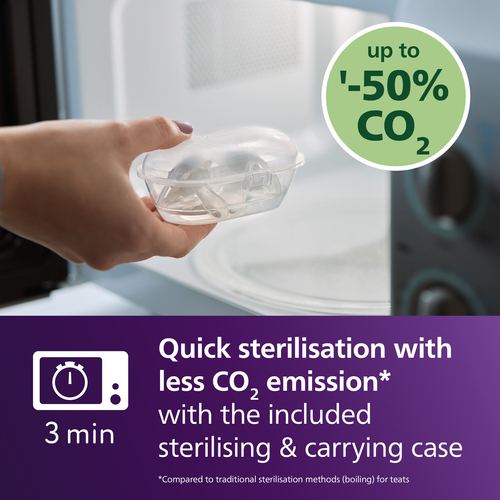 Philips Avent Ultra Soft-smokk 0-6 m, 2-pakning, lysegul/lysegrønn