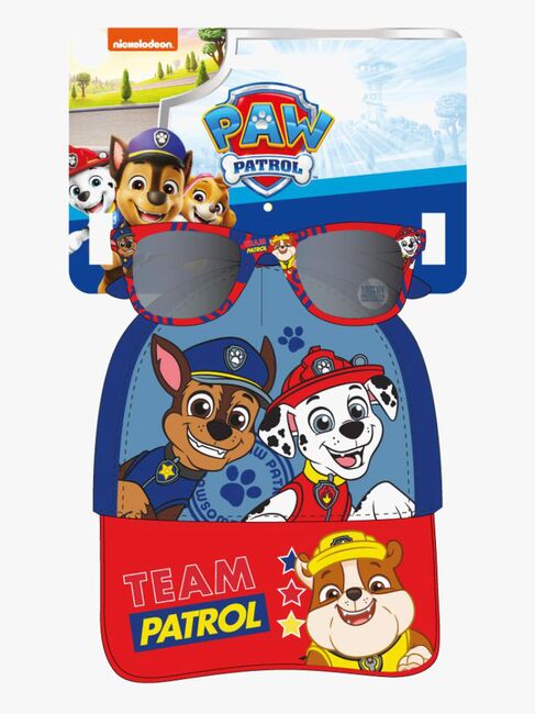 Paw Patrol Kaps & Solbriller, Rød