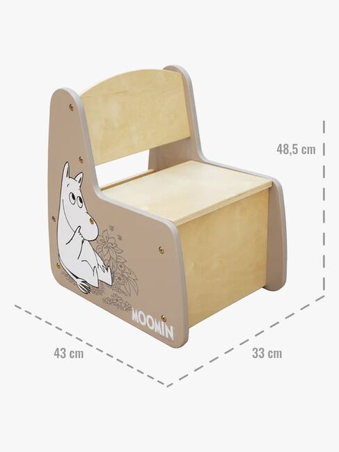 Mummitrollet Oppbevaringsstol, Beige