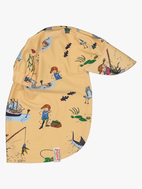 Geggamoja Uv-solhette Pippi Langstrømpe, Gul