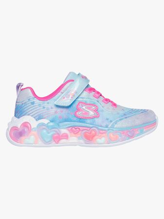 Skechers ETERNAL HEART LIGHTS  Blinkende Sneakers, Blå