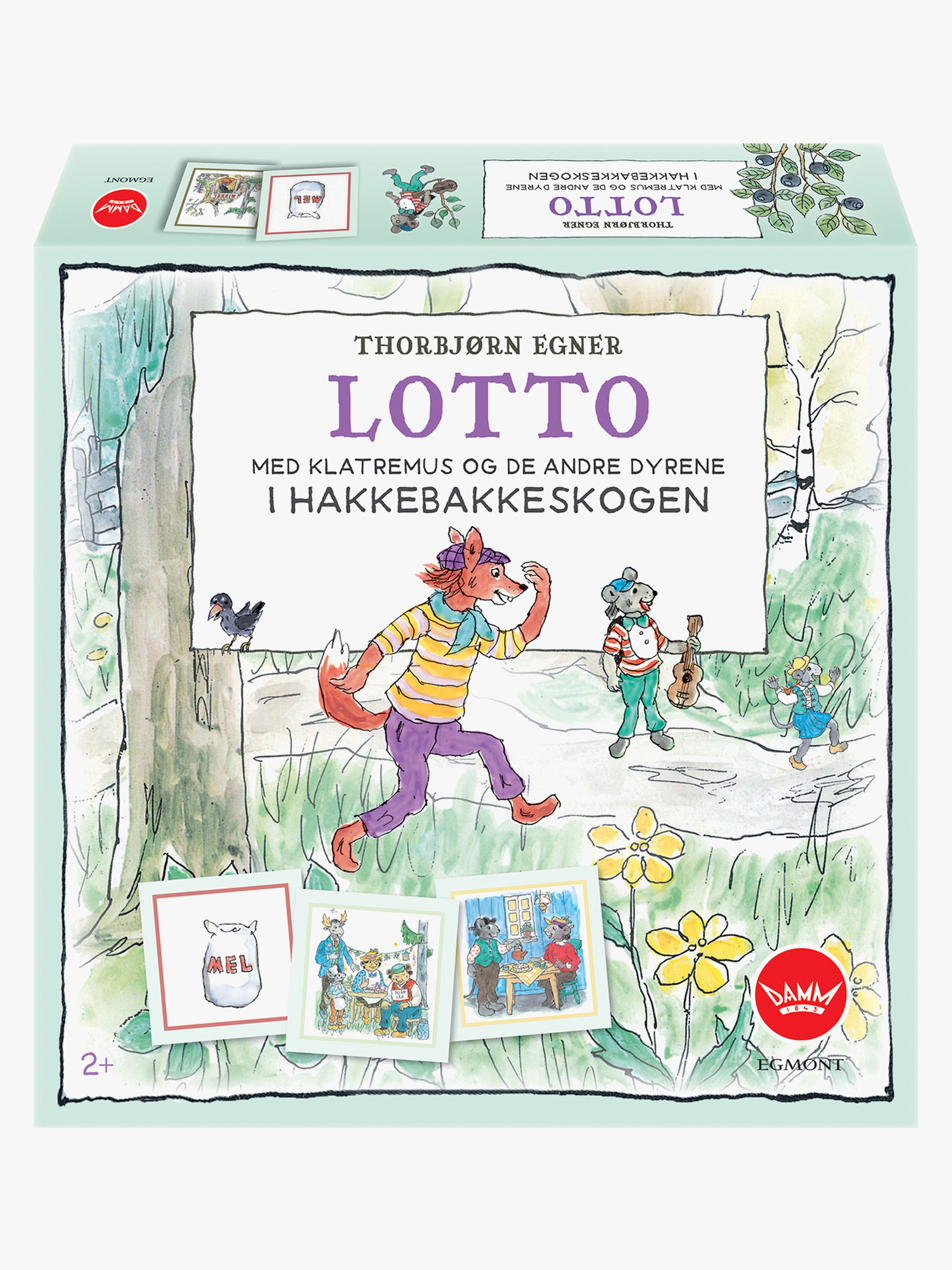 Hakkebakkeskogen Lotto - Barnespill