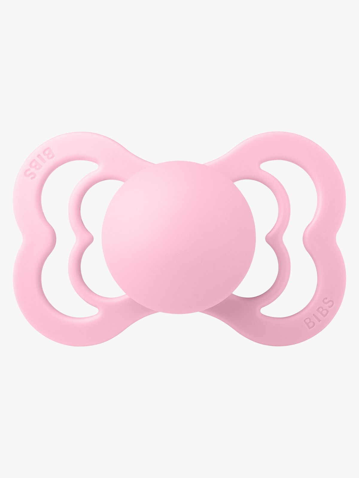 BIBS Supreme Smokk Silikon Str. 2, Baby Pink