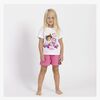 Gabby's Dollhouse T-skjorte & Shorts Sett, Hvit/Rosa