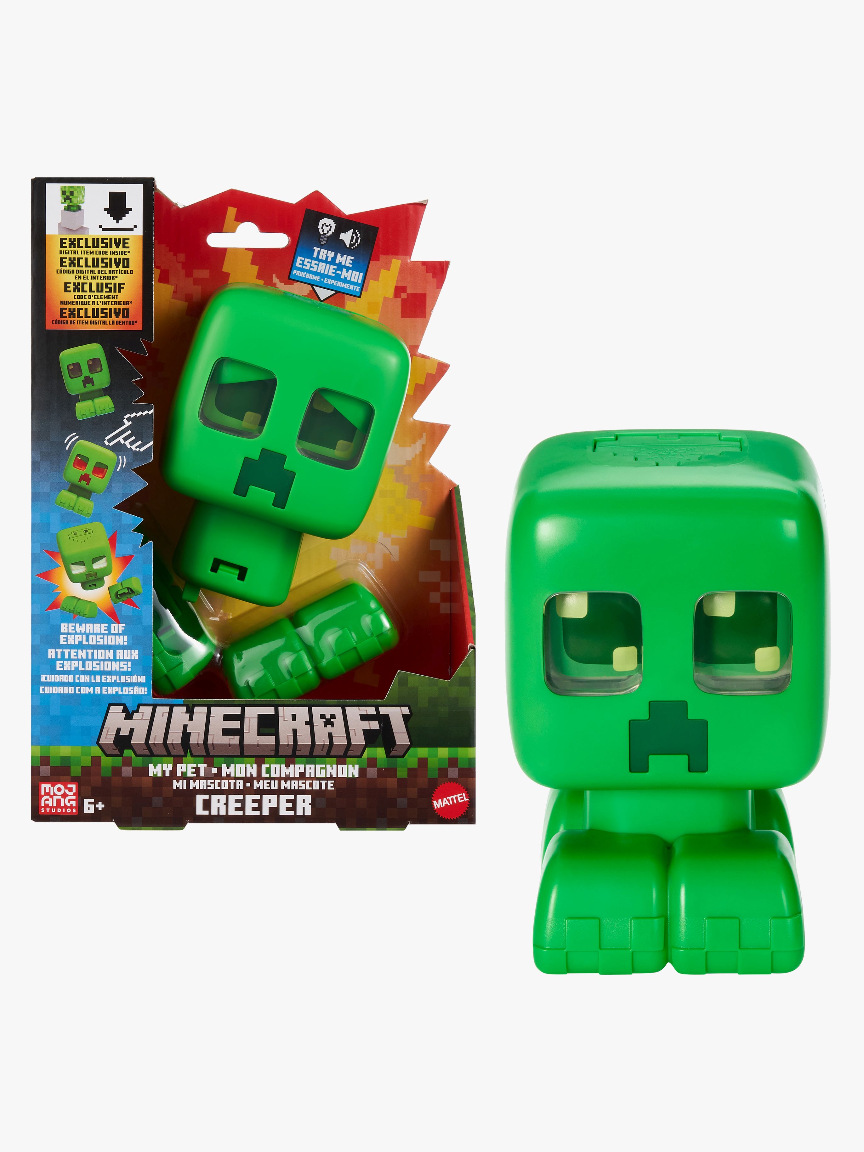 Minecraft Interaktiv My Pet Creeper - Interaktive Leker