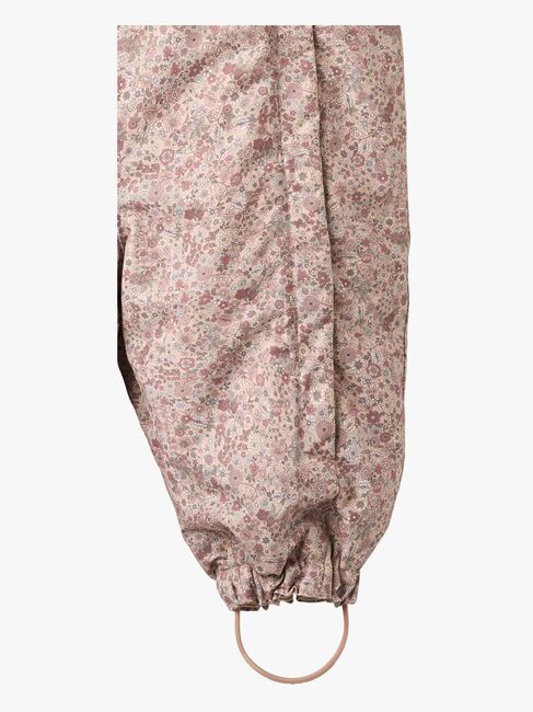 Wheat Adi Babydress, Rose Dust Flowers