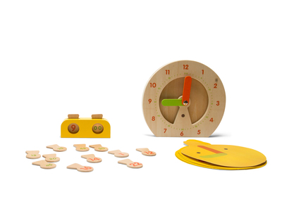 BS Toys Clock Barnespill, Flerfarget