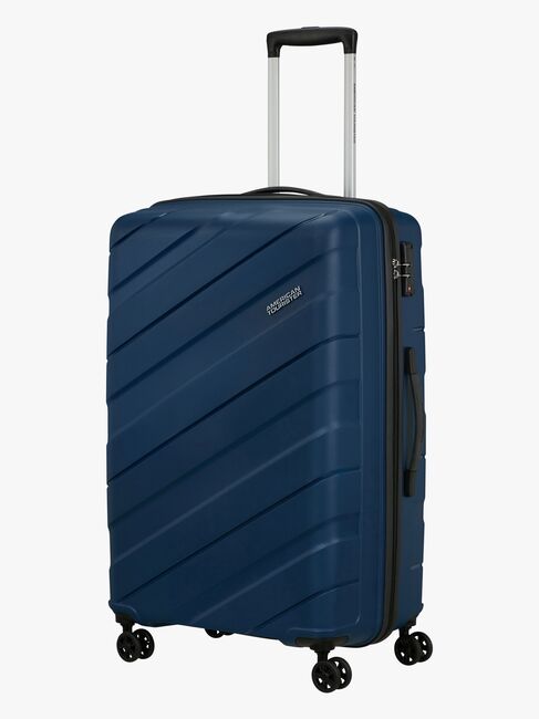 American Tourister Jetdriver Spinner Trillekoffert 100L, Navy Blue