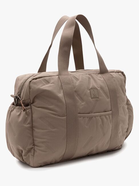 Jollein Embossed Lily Stelleveske, Milky Coffee