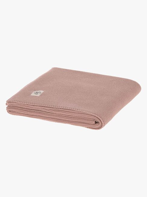 Lässig Strikket Teppe 80x100, Frizzy Rose
