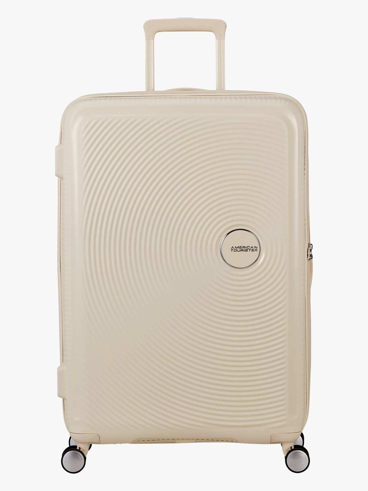 American Tourister Soundbox Spinner Koffert 97-110L, Coconut Sand