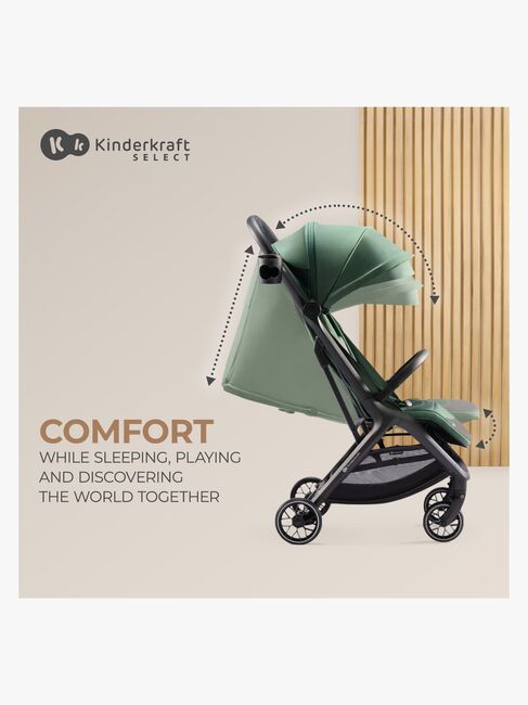 Kinderkraft NUBI 2 Sportsvogn, Mystic Green