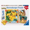 Ravensburger Pokémon Puslespill 3x49 Brikker