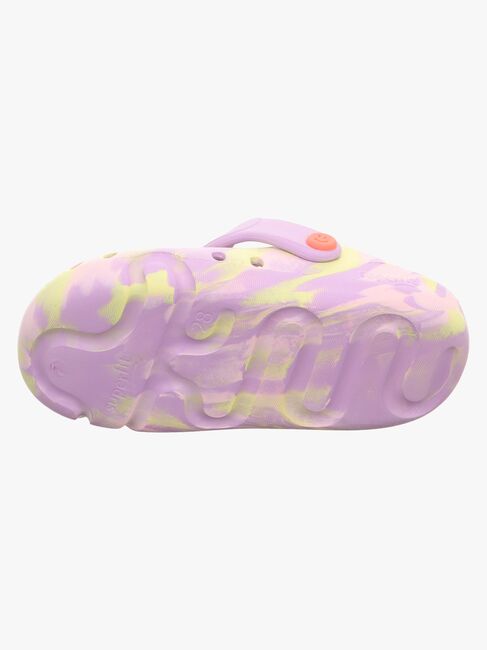 Superfit Splash C Slippers, Purple/Yellow