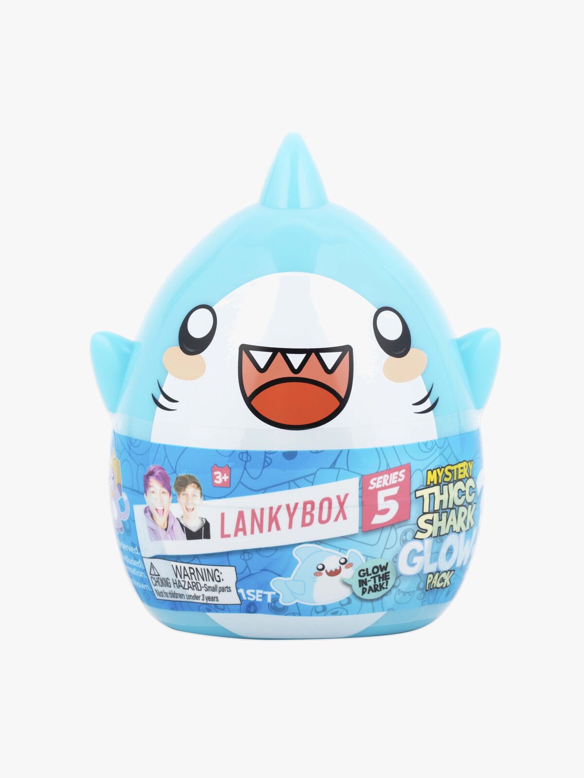 LankyBox Thicc Shark Glow Pack Lekesett