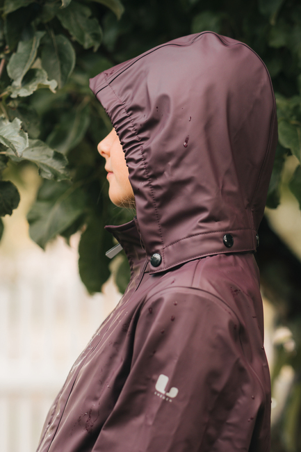 Lindberg Vestby Fôret Regnjakke, Plum