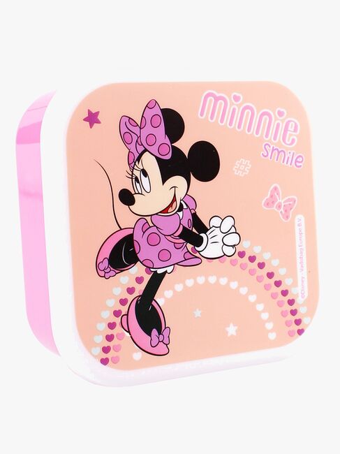 Disney Minni Mus 3 in 1 Snackboks Fresh Bites, Rosa