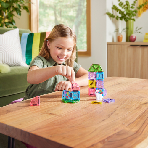 MAGNA-TILES MicroMAGS Reisesett Spring Garden 24 Deler