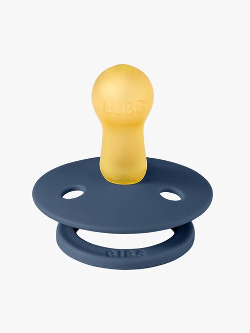 BIBS Smokk Colour 2-pack Lateks Størrelse 1, Sky Blue/Steel Blue