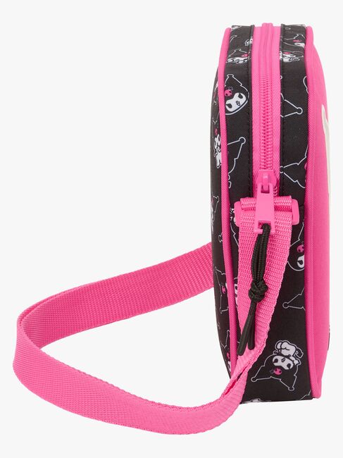 Hello Kitty Kuromi Skulderveske, Rosa/svart