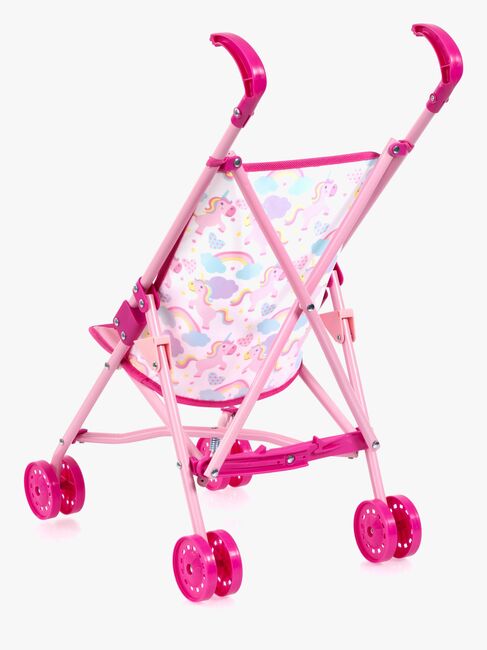 Bayer Design Dukkevogn Buggy Sett med Dukke, Pink