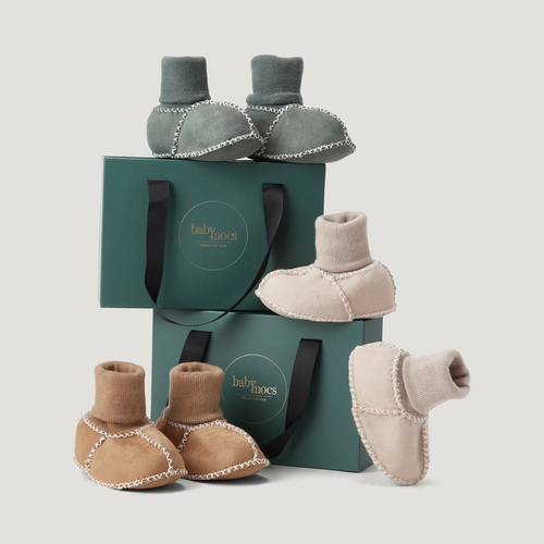 BabyMocs Cosy Mocs Tøfler, Beige