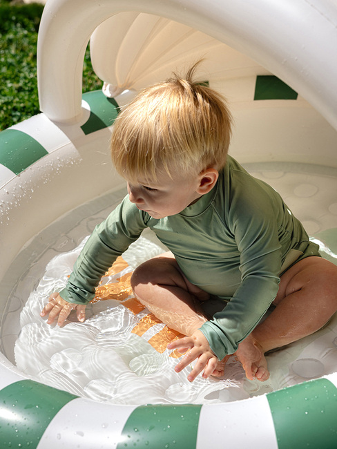 SUNNYLiFE Oppblåsbar Basseng, Eli the Eliphant