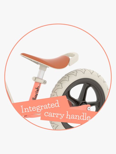 Chillafish Charlie Lux Balansesykkel, Salmon