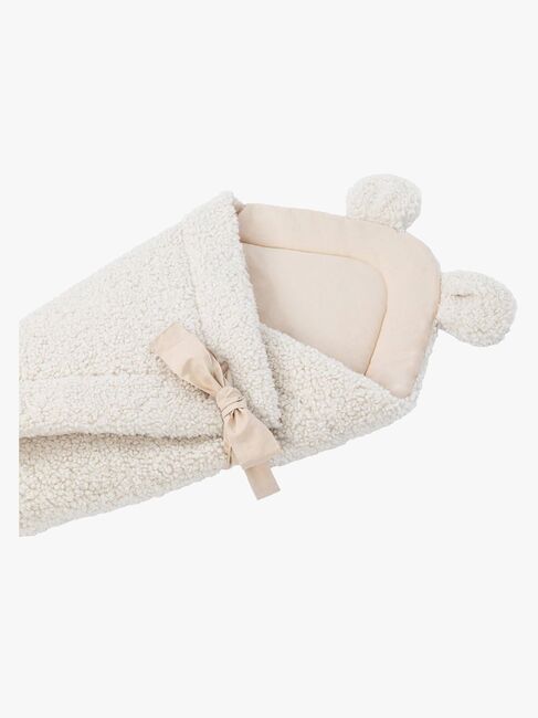 MeowBaby Bearly Svøpeteppe, Cream