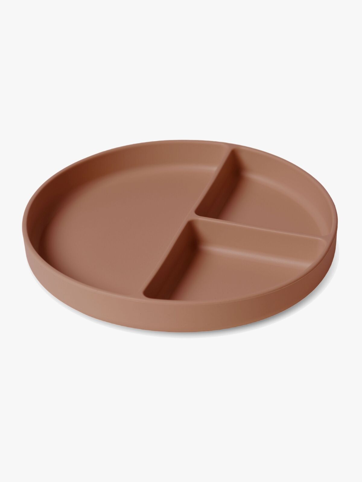 nuuroo Mingo Delt Tallerken Silikon, Chocolate Malt