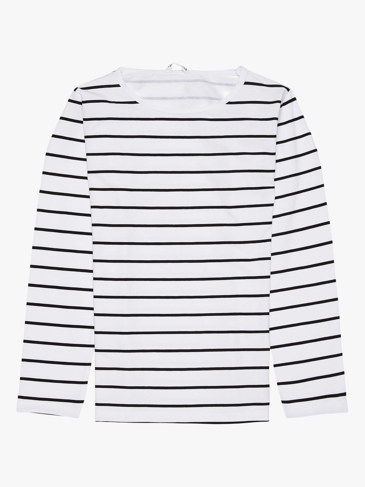 Luca & Lola Fanny Langermet Topp 2-pack, Grey Melange/Stripes