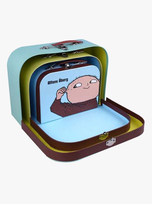 Barbo Toys Alfons Åberg Koffert Sett 3-Pack