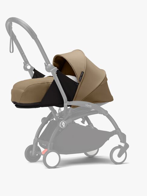 Stokke YOYO 3 Sporsvogn inkl. Newborn Pack, Toffee/Black
