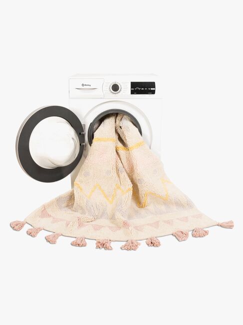 Lorena Canals Teppe Azteca Natural, Nude Vintage