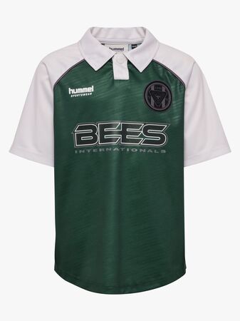 Hummel JR Loose Tiger Soccer T-skjorte, June Bug