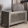 Beemoo CARE QuickFold Reiseseng inkl. Madrass, Taupe