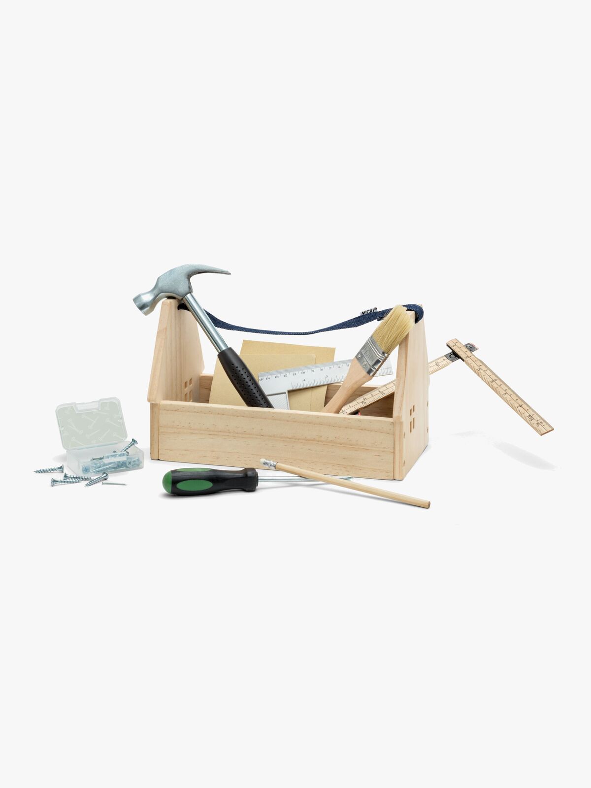 Micki Snekkerboks Med Verktøy
