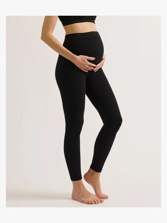Cache Coeur ZOE SEAMLESS Gravidleggings, Black