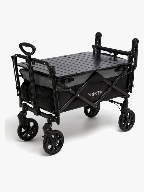 North 13.5 Light Tralle Med Bremse, Ivy Grey Inkl. Campingbord