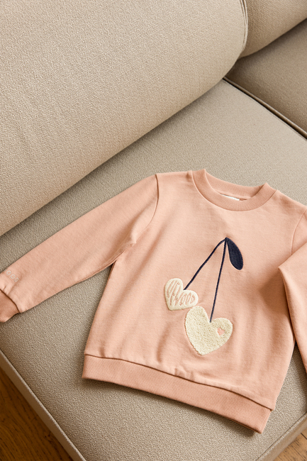 LIEWOOD Thora Placement Collegegenser, Sweetshearts/Pale Tuscany