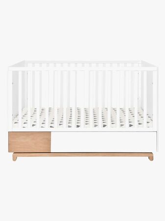 Bellamy Nomi Sprinkelseng 3-i-1, Hvit