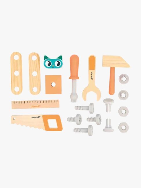 Janod Brico'Kids Pull Along DIY Lastebil 14 Deler
